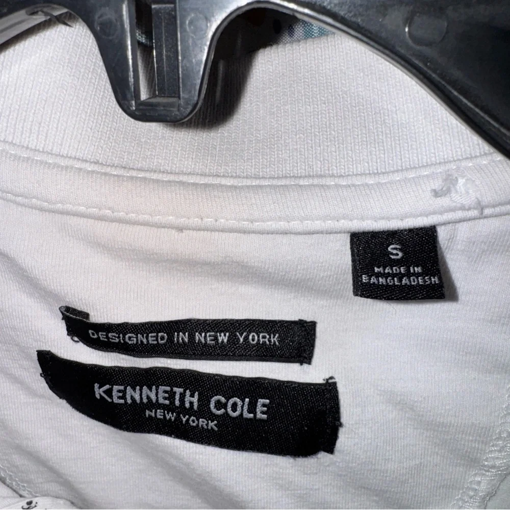 Kenneth Cole New York Men’s White Polo